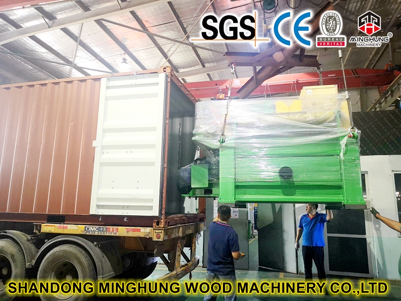 MINGHUNG ENTREGA DE MÁQUINAS SANDIGN