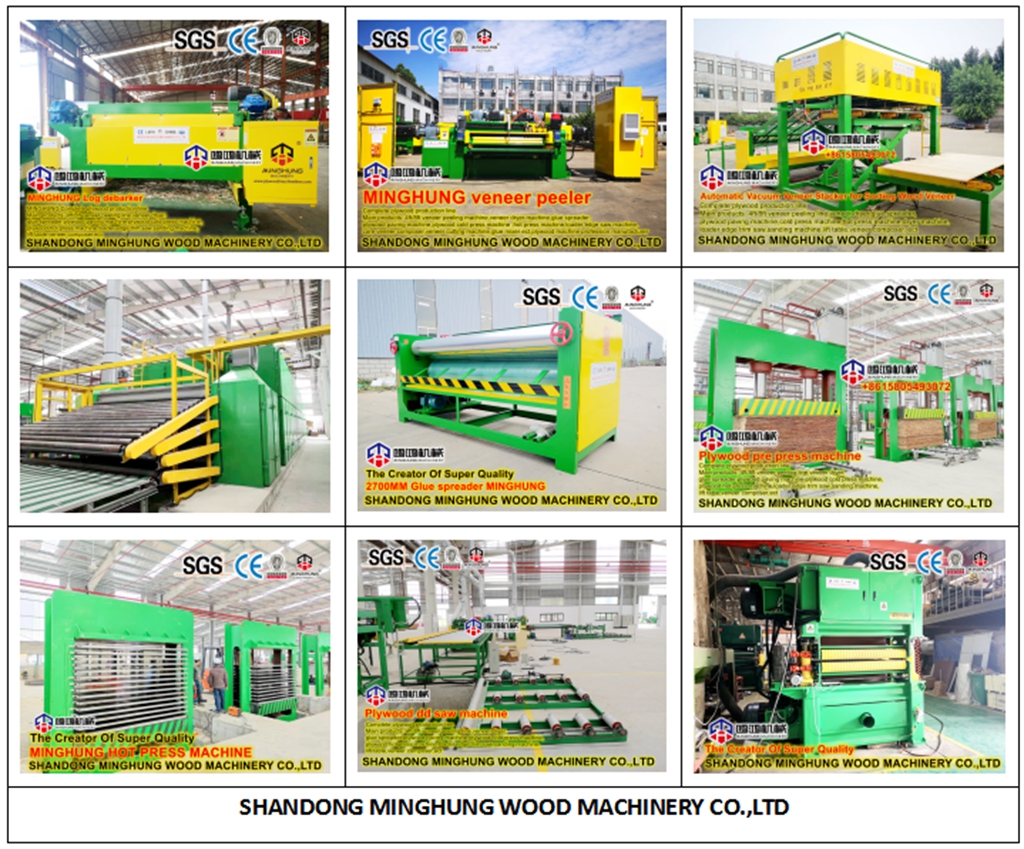 máquina de madeira compensada chinesa