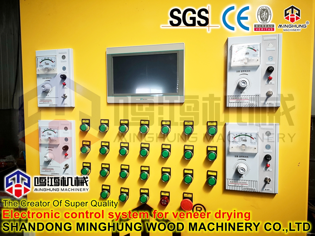 MINGHUNG Sistema de controle eletrônico de secagem de folheado