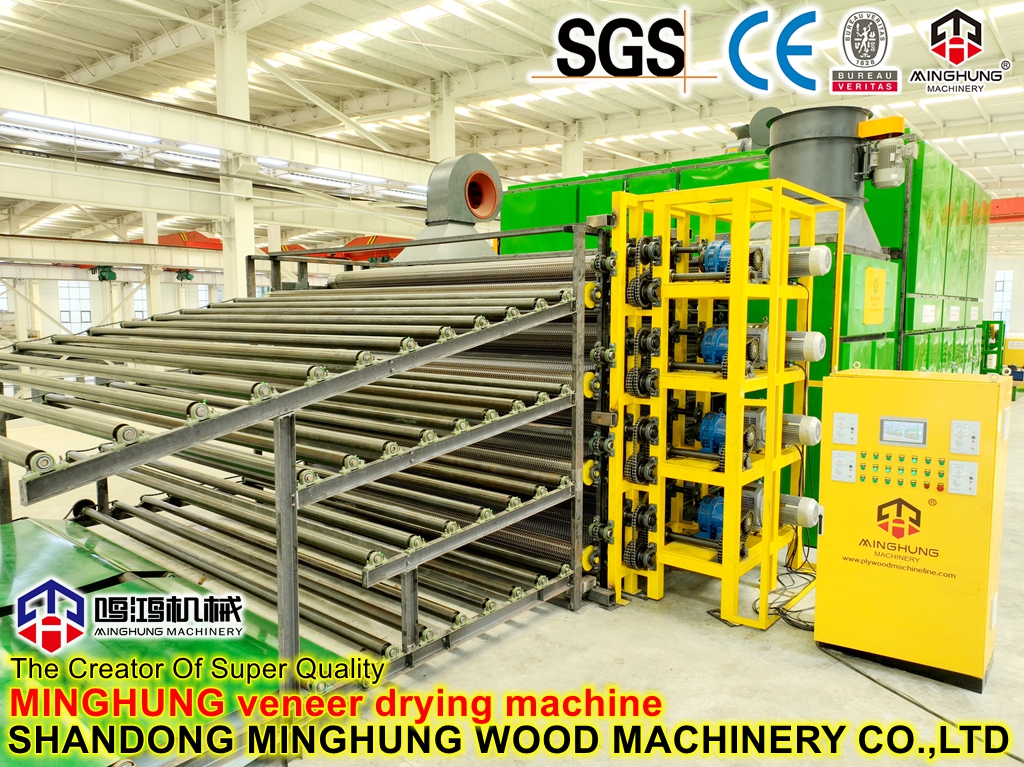 MINGHUNG máquina de secagem de folheados