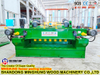 Máquina de torno de descascamento de folheado de núcleo sem fuso para trabalho pesado para linha de produção de folheado de máquinas CNC para trabalhar madeira