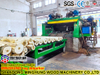 Máquina de torno de descascamento de folheado de núcleo sem fuso para trabalho pesado para linha de produção de folheado de máquinas CNC para trabalhar madeira