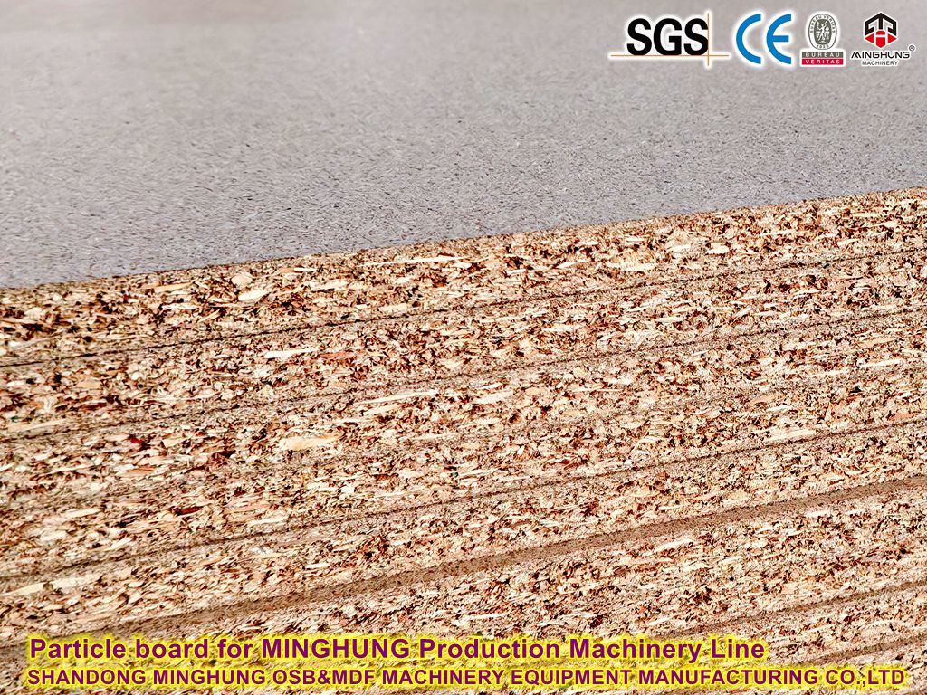 Chipboard para MINGHUNG linha de máquinas de produção