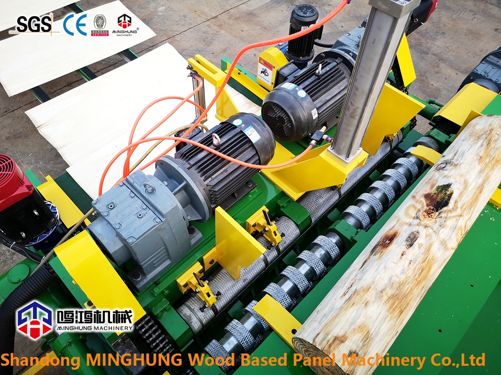 MINGHUNG folheado de corte rotativo