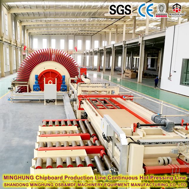 Linha de produção de produção de chipboard