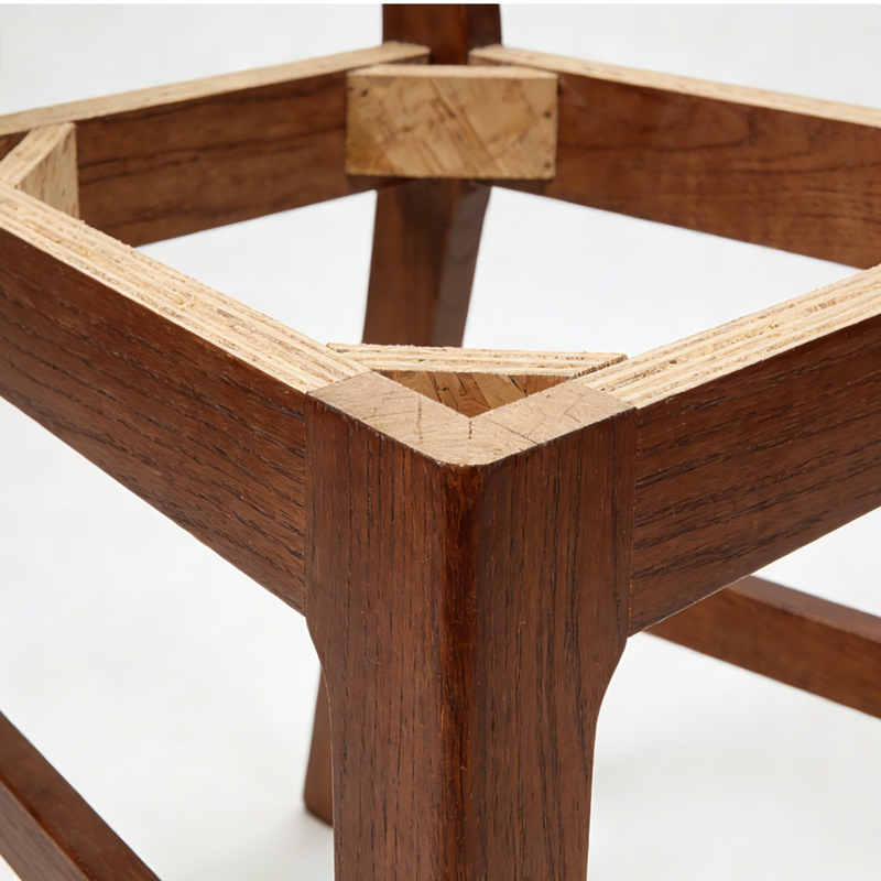 Madeira compensada para as pernas da cadeira