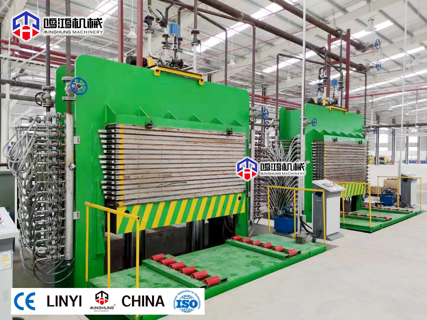 plywood hot press imprensa quente de madeira compensada