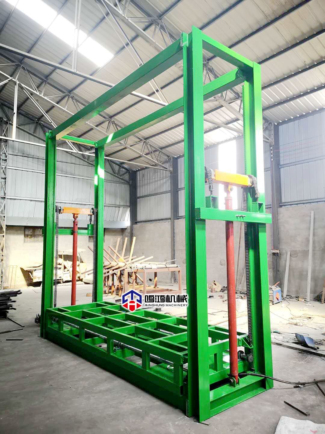 Mesa Elevatória Tesoura Hidráulica para Fabricação de Compensado