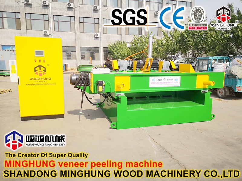 MINGHUNG 4FEET VENEER PEELING LATHE