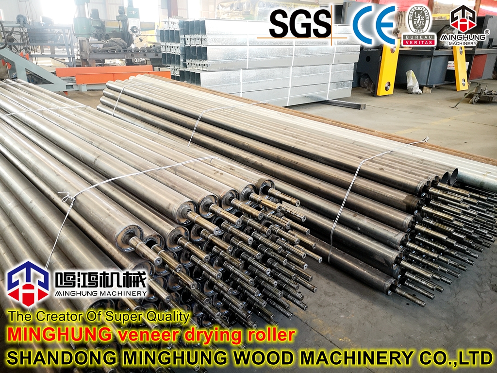 rolo secador de folheado