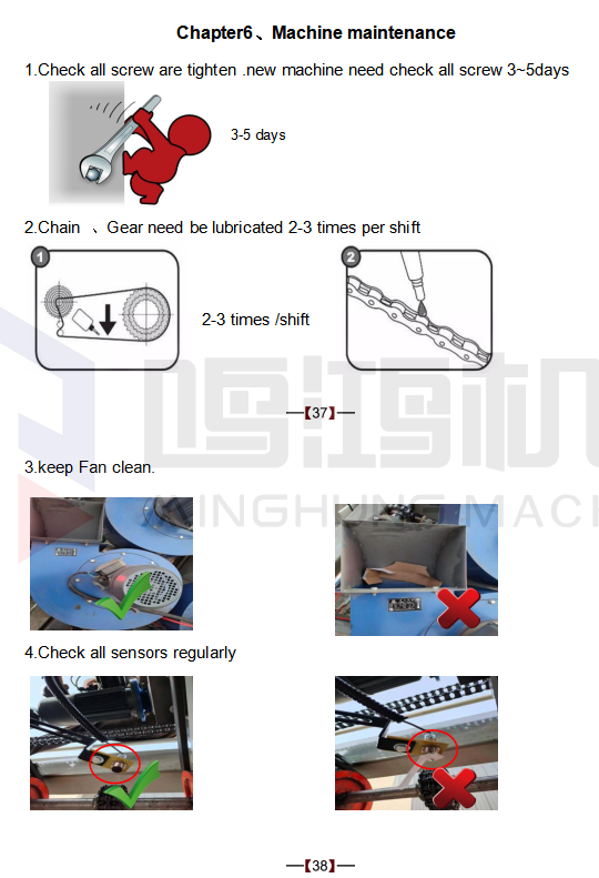 empilhador de folheado Armário de controle elétrico 37