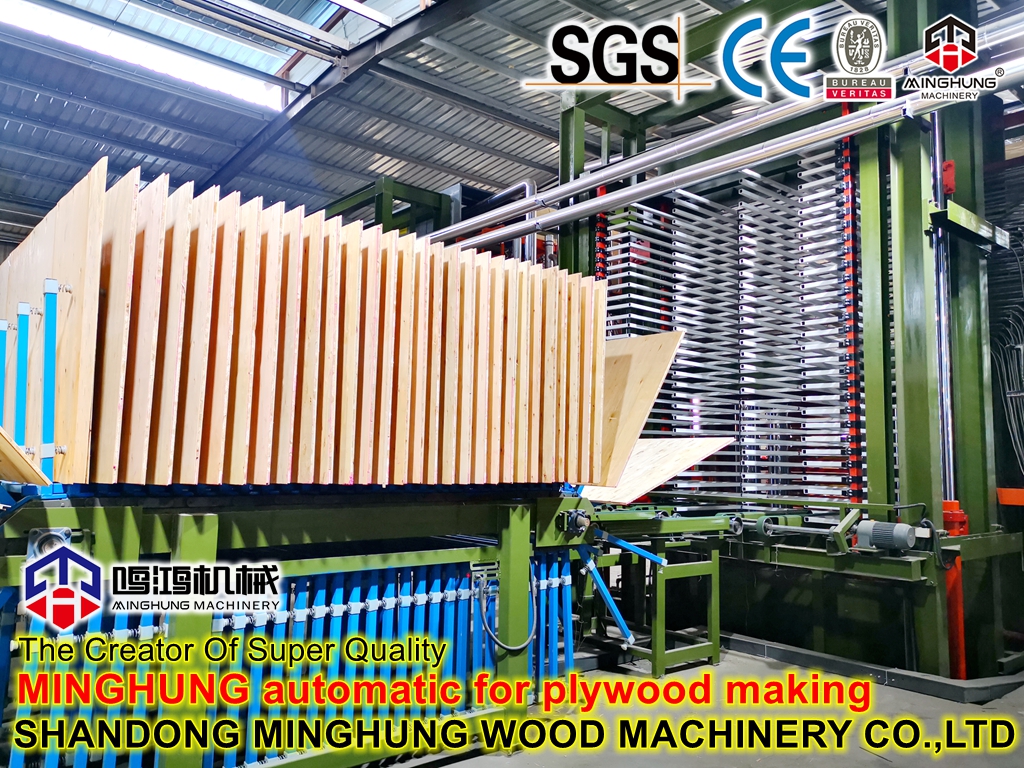 cooling frame for plywood prodution line