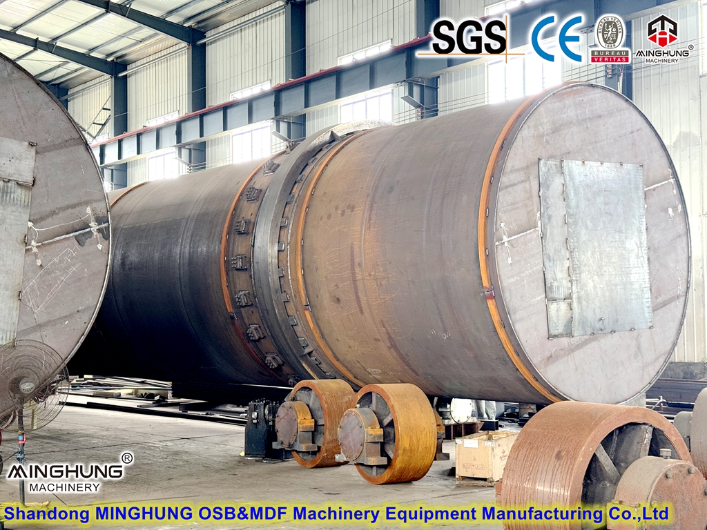 Secador de tambor de grande capacidade para 