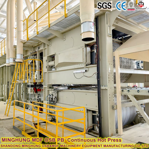  Ultra-espessura de partícula de partícula, prensa plana contínua 
