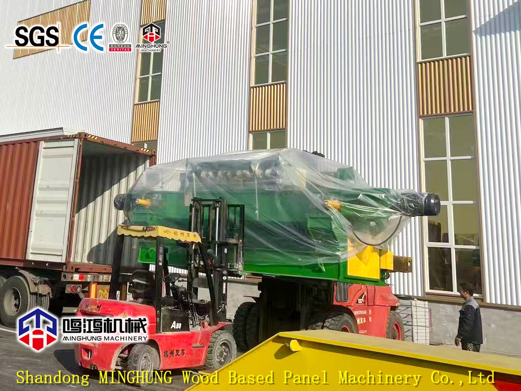 transporte de m&aacute;quina de descascar folheados (1)