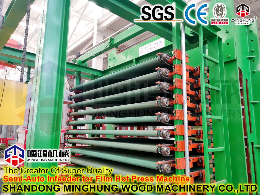 Alimentador Semiautomático para Prensa a Quente de Filme