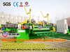 Máquina rotativa CNC de descascamento de madeira para serraria