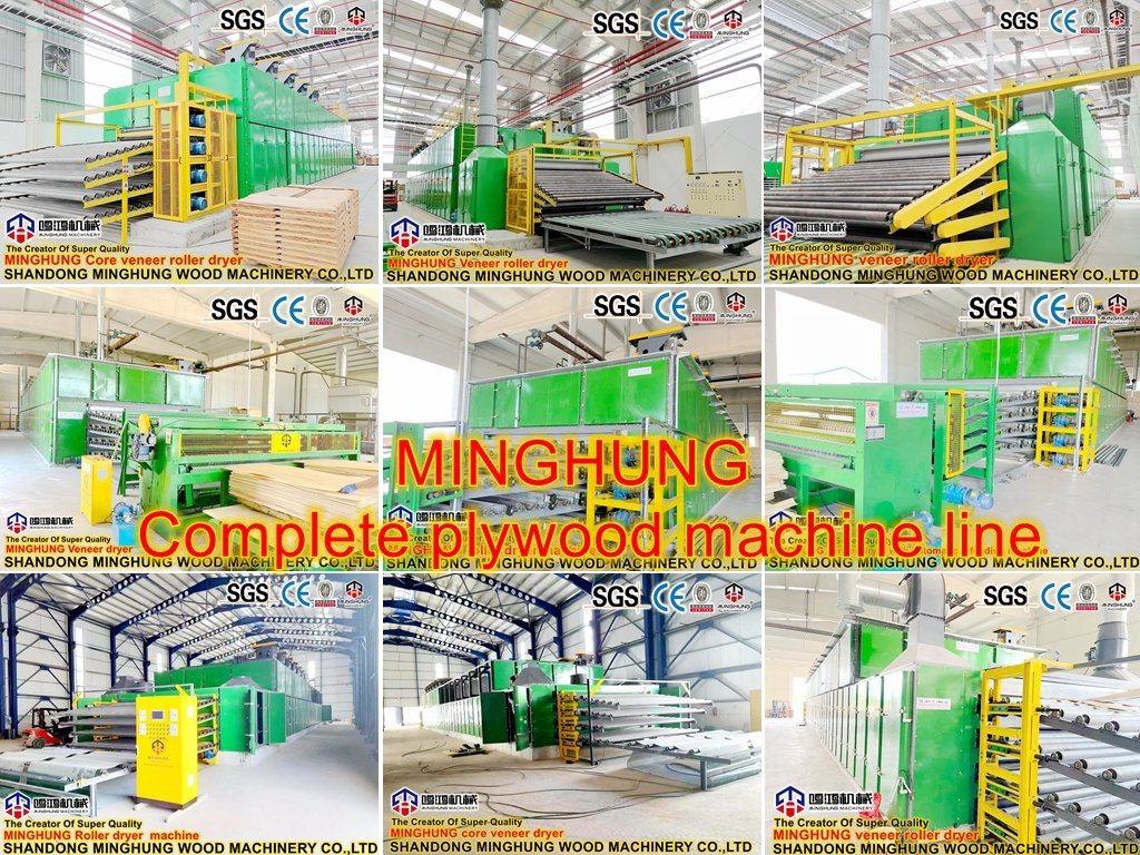 Máquina de fabricação de compensado para fábrica de compensado