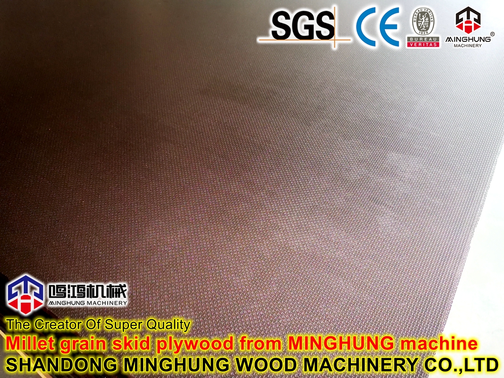 Placa de compensado antiderrapante