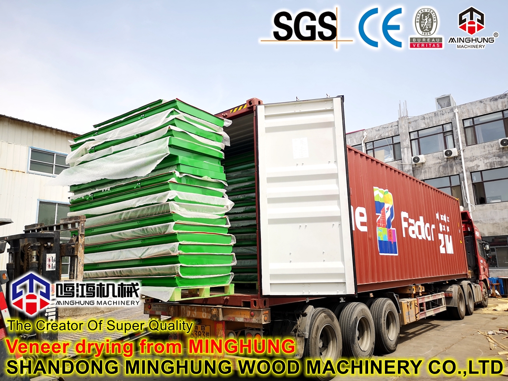 MINGHUNG ENTREGA DO SECADOR DE FOLHAS