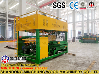 Empilhador de madeira compensada de alta velocidade para paletizador de madeira compensada de sucção a vácuo