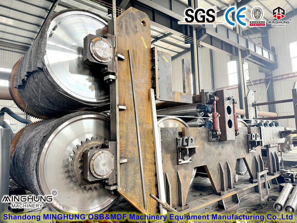 máquina de pré-impressão contínua de aglomerado de partículas para aglomerado MDF OSB