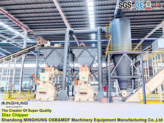 Fabricante de linha de partículas da China OSB: OSB PartlelBoard Boardboard MDF HDF Drum Chipper/Shredder/Crusher/Splitter Mill