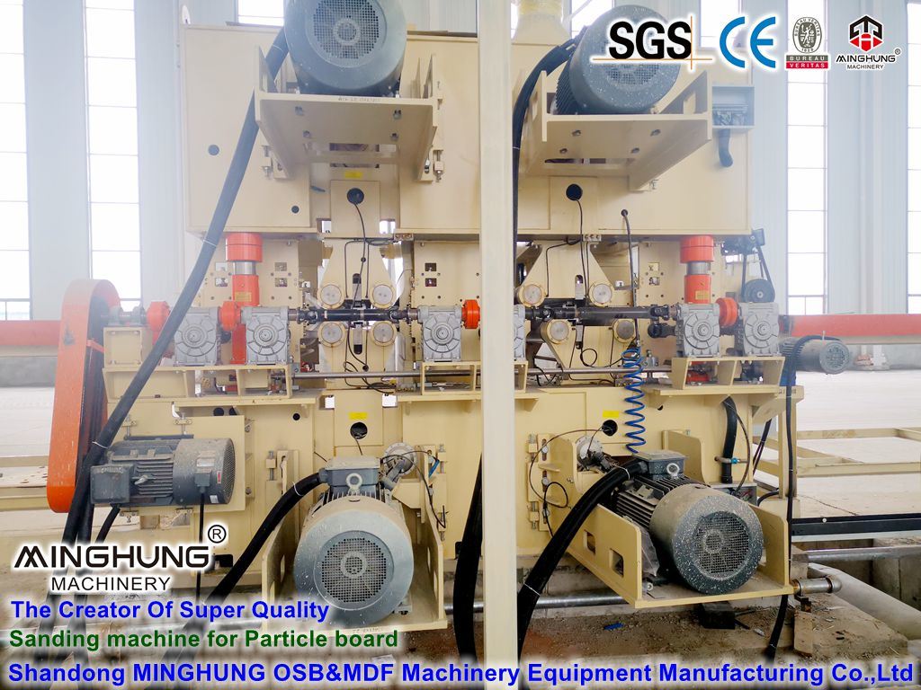 Máquina de lixar China Minghung para aglomerado 