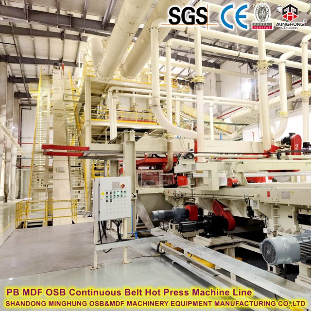  China Super-Fiberboard Pressões quentes contínuas