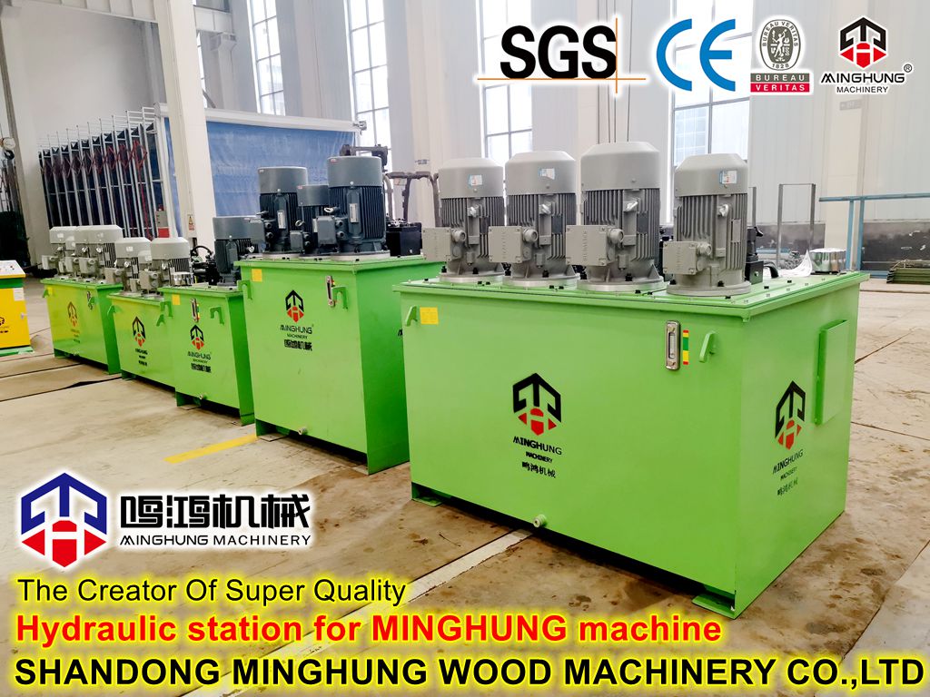 MINGHUNG estação hidráulica da máquina