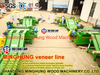 Máquina de folheado de madeira para álamo, faia, bétula, máquina de descascar