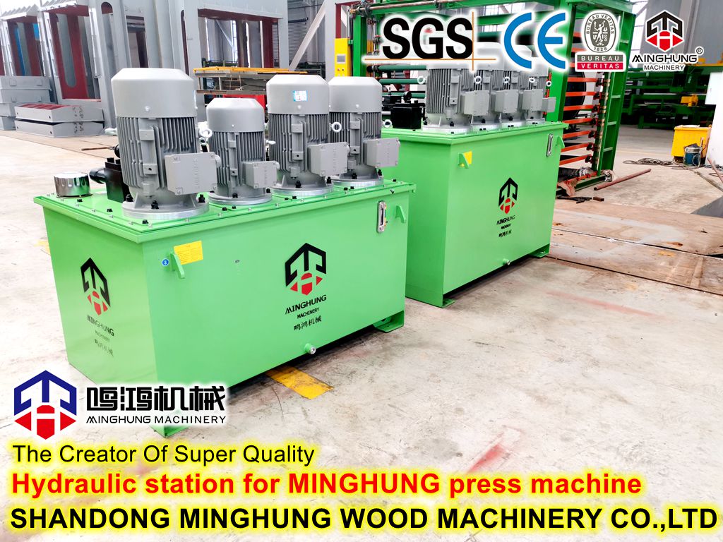 MINGHUNG estação hidráulica da máquina de prensagem