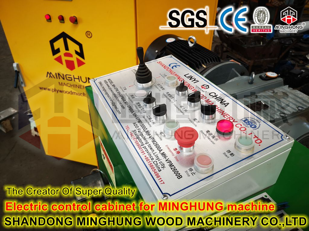 Gabinete de controle elétrico para máquina de folheado MINGHUNG