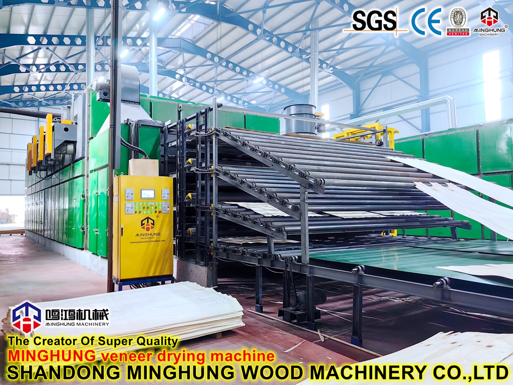 MINGHUNG m&aacute;quina de secagem de folheados