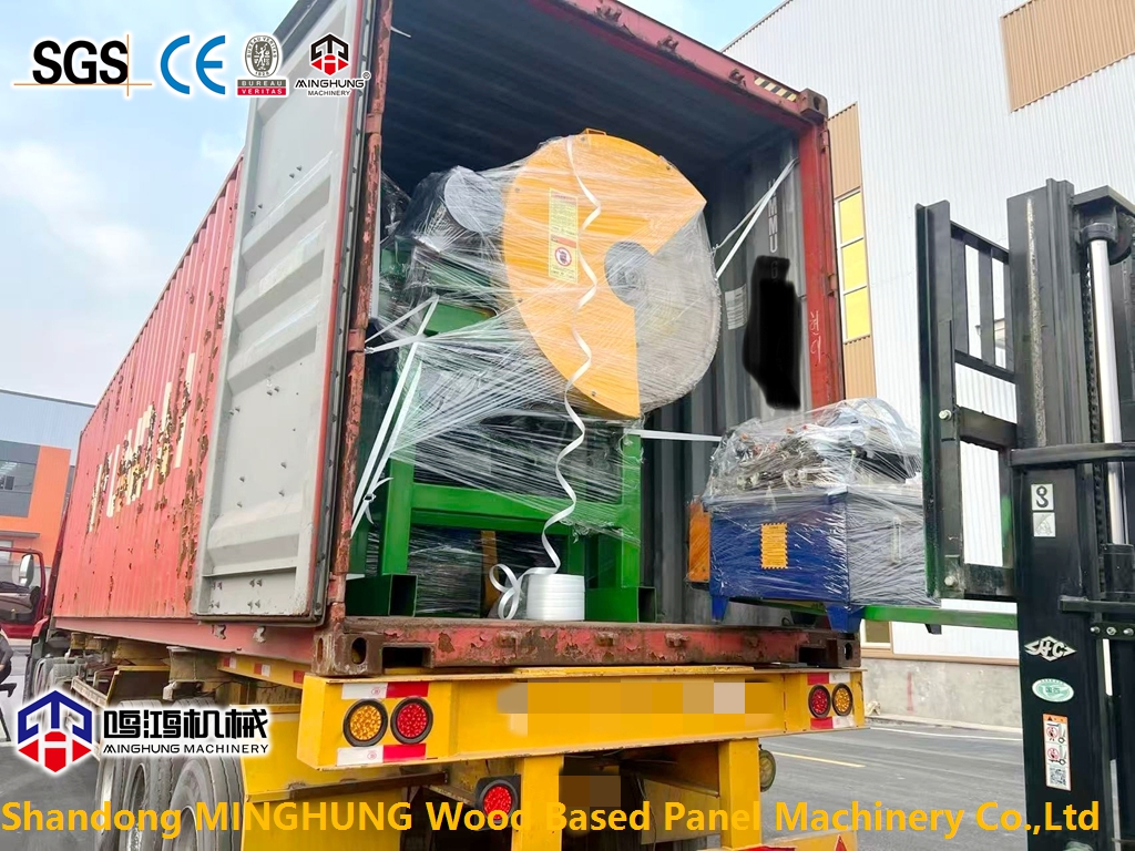 carregamento de serraria de madeira