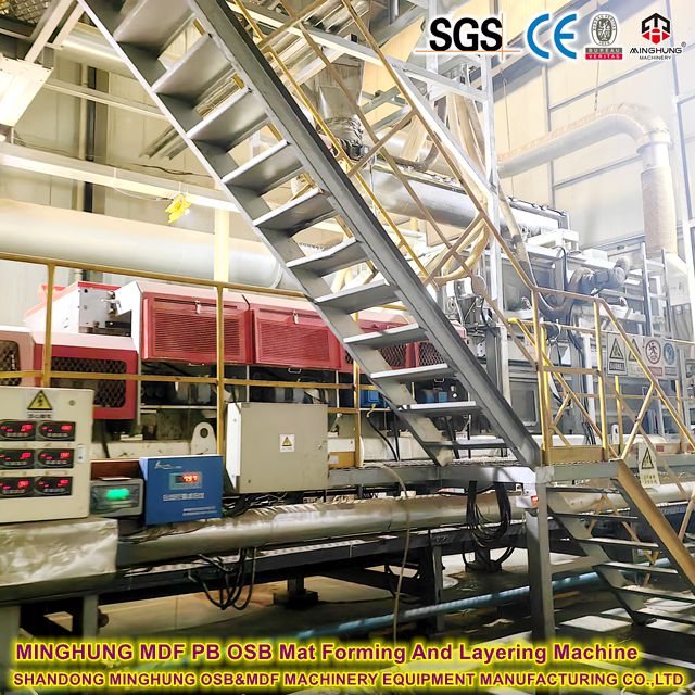 MINGHUNG MDF PB OSB MAT M&Aacute;QUINA DE FORMA&Ccedil;&Atilde;O E CAMADA