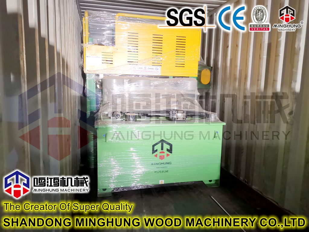 veneer stacking MINGHUNG empilhamento de folheado MINGHUNG