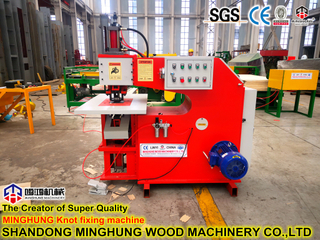 Máquina de remendo de folheado para fábrica de produção de madeira compensada