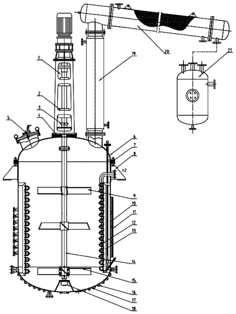 Reator de cola de madeira compensada