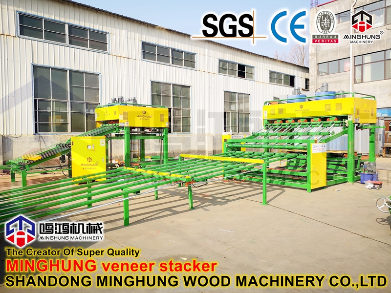 MINGHUNG MÁQUINA EMPILHADORA DE FOLHAS