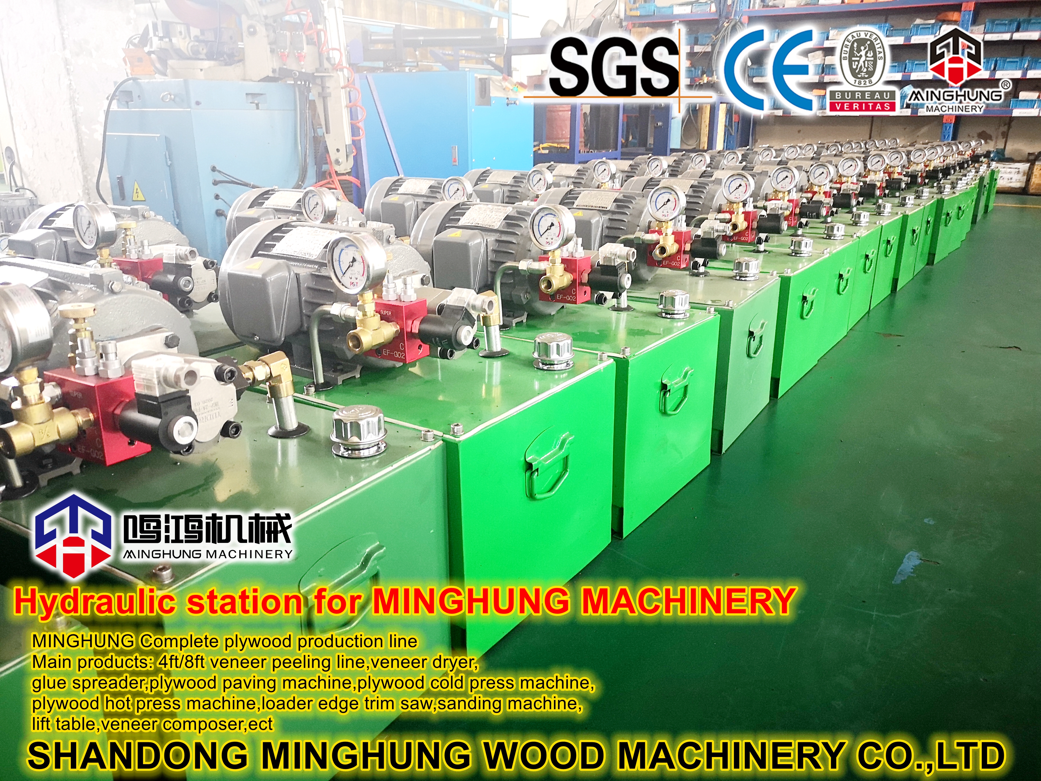 MINGHUNG Estação hidráulica