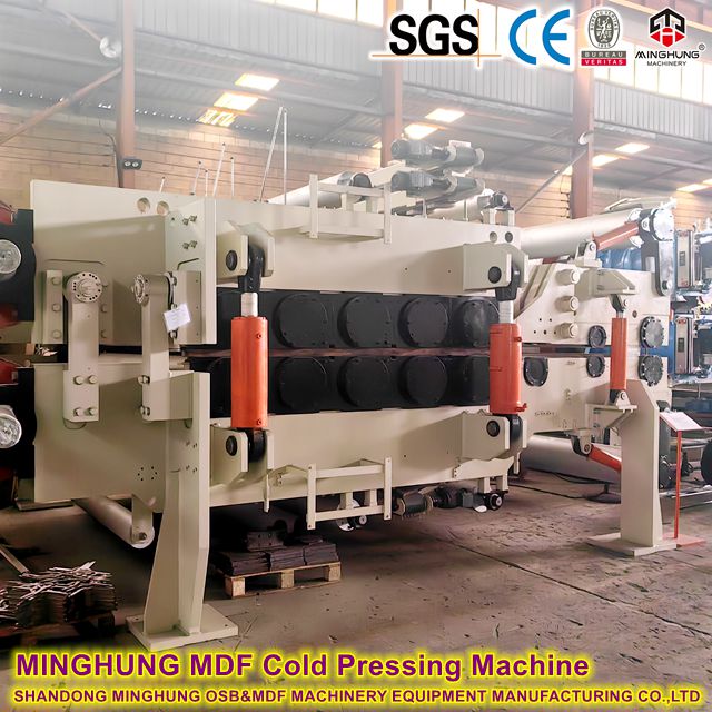 MINGHUNG Máquina de pré -pressionamento MDF