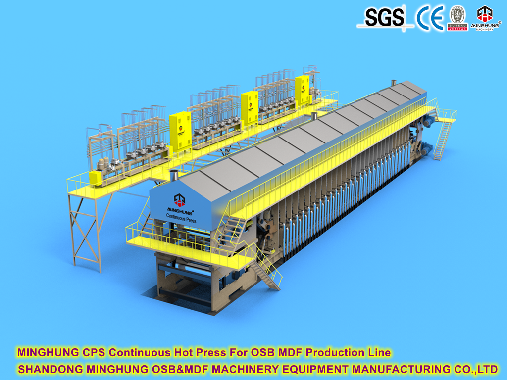 Linha de produção OSB MDF