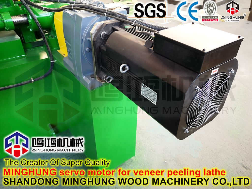 MINGHUNG servo motor para torno de descascamento de lâminas
