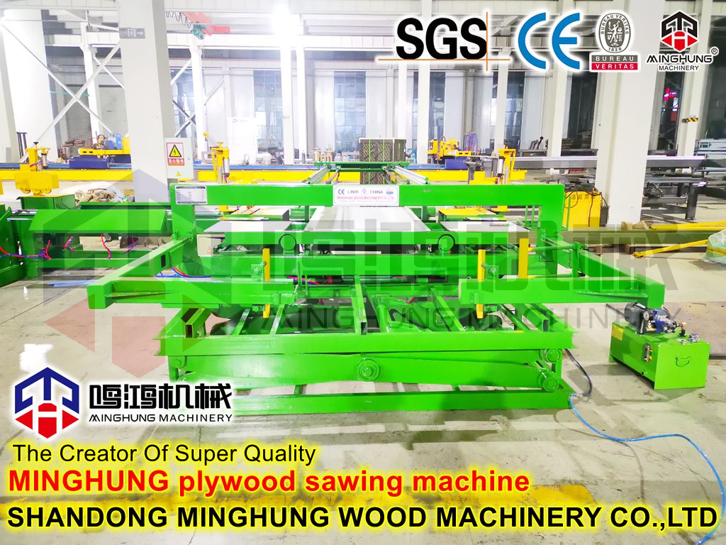 máquina de serrar madeira compensada