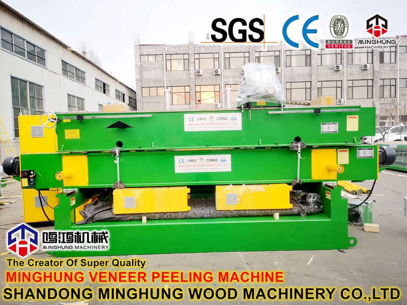 máquina de descascar folheados 