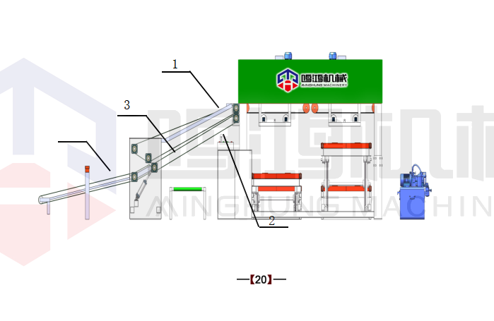 detalhes do empilhador folheado 4