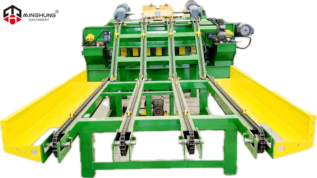 carregador de toras para máquina de fazer folheados