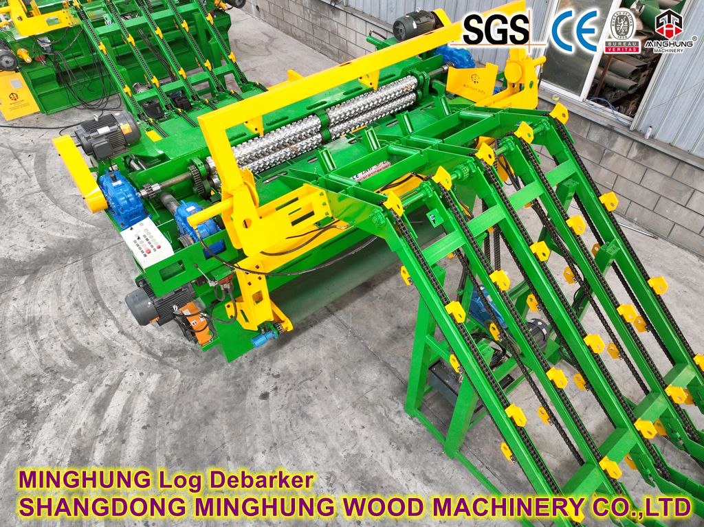 M&aacute;quina de descascamento de folheado