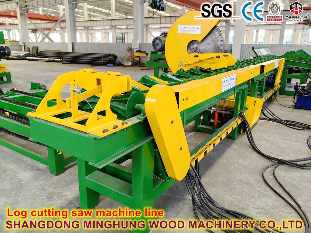Máquina de corte de log